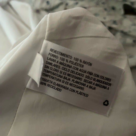 A New Day Cream Long Sleeve V Neck Midi Dress XSmall prairie cottage core NWOT. - Picture 10 of 12